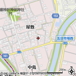 愛知県一宮市丹陽町五日市場屋敷212周辺の地図