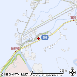 愛知県瀬戸市曽野町972周辺の地図