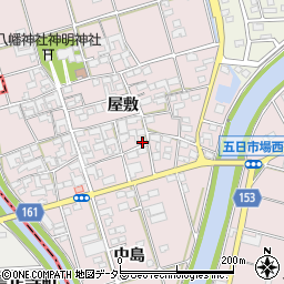 愛知県一宮市丹陽町五日市場屋敷203周辺の地図