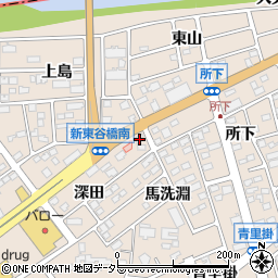愛知県名古屋市守山区上志段味馬洗淵857-1周辺の地図
