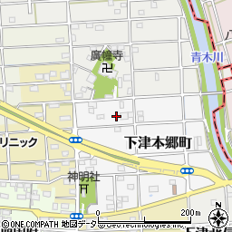 愛知県稲沢市下津本郷町10周辺の地図