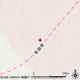 智頭トンネル周辺の地図