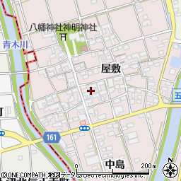 愛知県一宮市丹陽町五日市場屋敷188周辺の地図