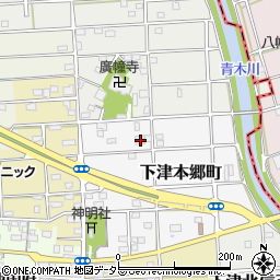 愛知県稲沢市下津本郷町14周辺の地図