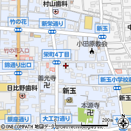 アシュリーＫ２周辺の地図