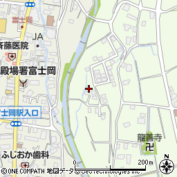 静岡県御殿場市二子408周辺の地図