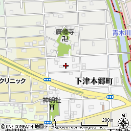 愛知県稲沢市下津本郷町9周辺の地図