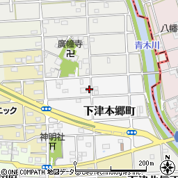 愛知県稲沢市下津本郷町17周辺の地図