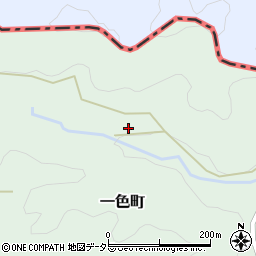 愛知県豊田市一色町新田周辺の地図