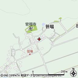 京都府福知山市田野118周辺の地図