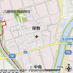 愛知県一宮市丹陽町五日市場屋敷205周辺の地図