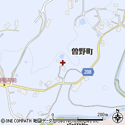 愛知県瀬戸市曽野町695周辺の地図