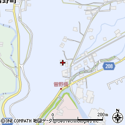愛知県瀬戸市曽野町1223周辺の地図