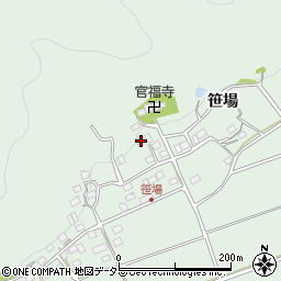 京都府福知山市笹場101周辺の地図