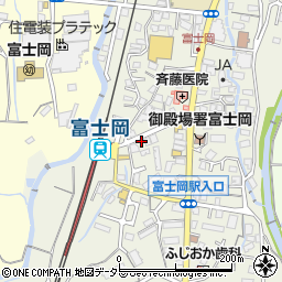 静岡県御殿場市中山535-13周辺の地図