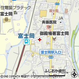 静岡県御殿場市中山535-6周辺の地図