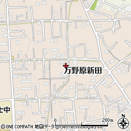 静岡県富士宮市万野原新田4048周辺の地図