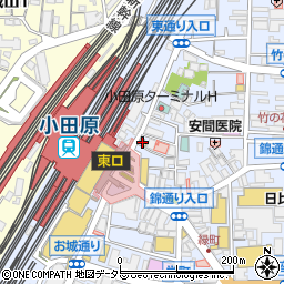 セブンイレブン小田原東通り店周辺の地図