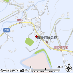 愛知県瀬戸市曽野町813周辺の地図