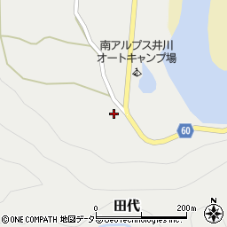 静岡県静岡市葵区田代436周辺の地図