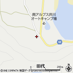 静岡県静岡市葵区田代436周辺の地図