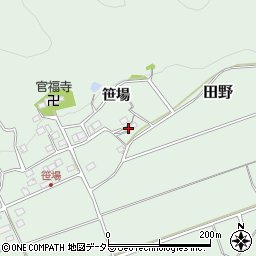 京都府福知山市笹場127周辺の地図
