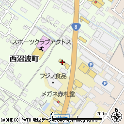 滋賀スバル自動車彦根店周辺の地図