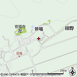 京都府福知山市田野125周辺の地図