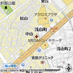 アストロプロダクツ　春日井店周辺の地図