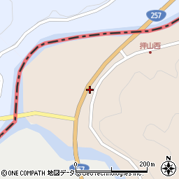 愛知県豊田市押山町ススベ周辺の地図