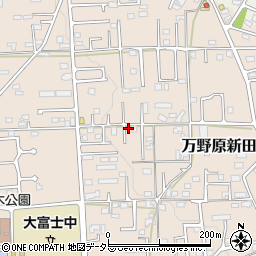 静岡県富士宮市万野原新田4052-18周辺の地図