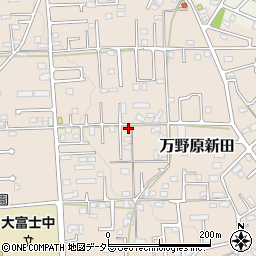 静岡県富士宮市万野原新田4052周辺の地図