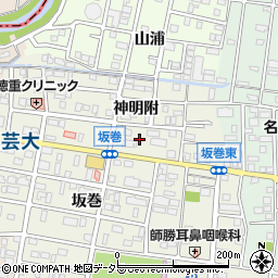中国料理 銘軒 鹿田本店周辺の地図