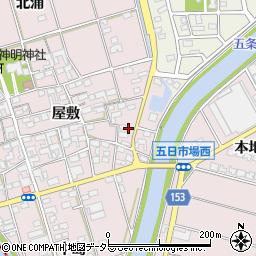 愛知県一宮市丹陽町五日市場屋敷230周辺の地図