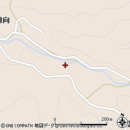 愛知県豊田市押山町中田周辺の地図