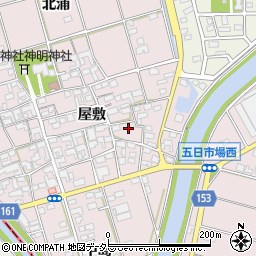 愛知県一宮市丹陽町五日市場屋敷210周辺の地図