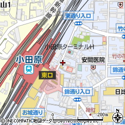 庄や 小田原本家店周辺の地図