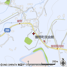 愛知県瀬戸市曽野町812周辺の地図