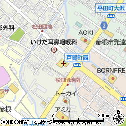 滋賀県彦根市西今町952-3周辺の地図