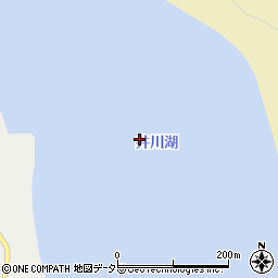 井川湖周辺の地図