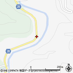 愛知県豊田市浅谷町大平周辺の地図
