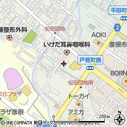 滋賀県彦根市西今町952周辺の地図