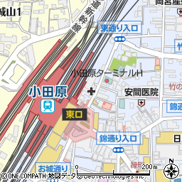 炭火焼・串 仙次郎 小田原東通り店周辺の地図