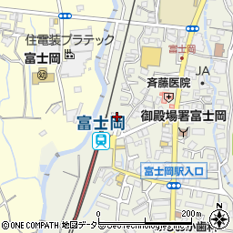 静岡県御殿場市中山528-10周辺の地図