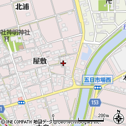 愛知県一宮市丹陽町五日市場屋敷225周辺の地図