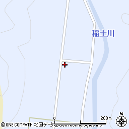 兵庫県丹波市青垣町稲土102周辺の地図
