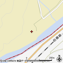 鳥取県日野郡江府町下安井776周辺の地図