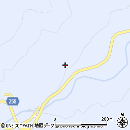 島根県安来市伯太町草野145周辺の地図