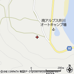 静岡市役所その他の施設　井川バス管理事務所周辺の地図