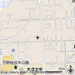 静岡県富士宮市万野原新田4064-20周辺の地図